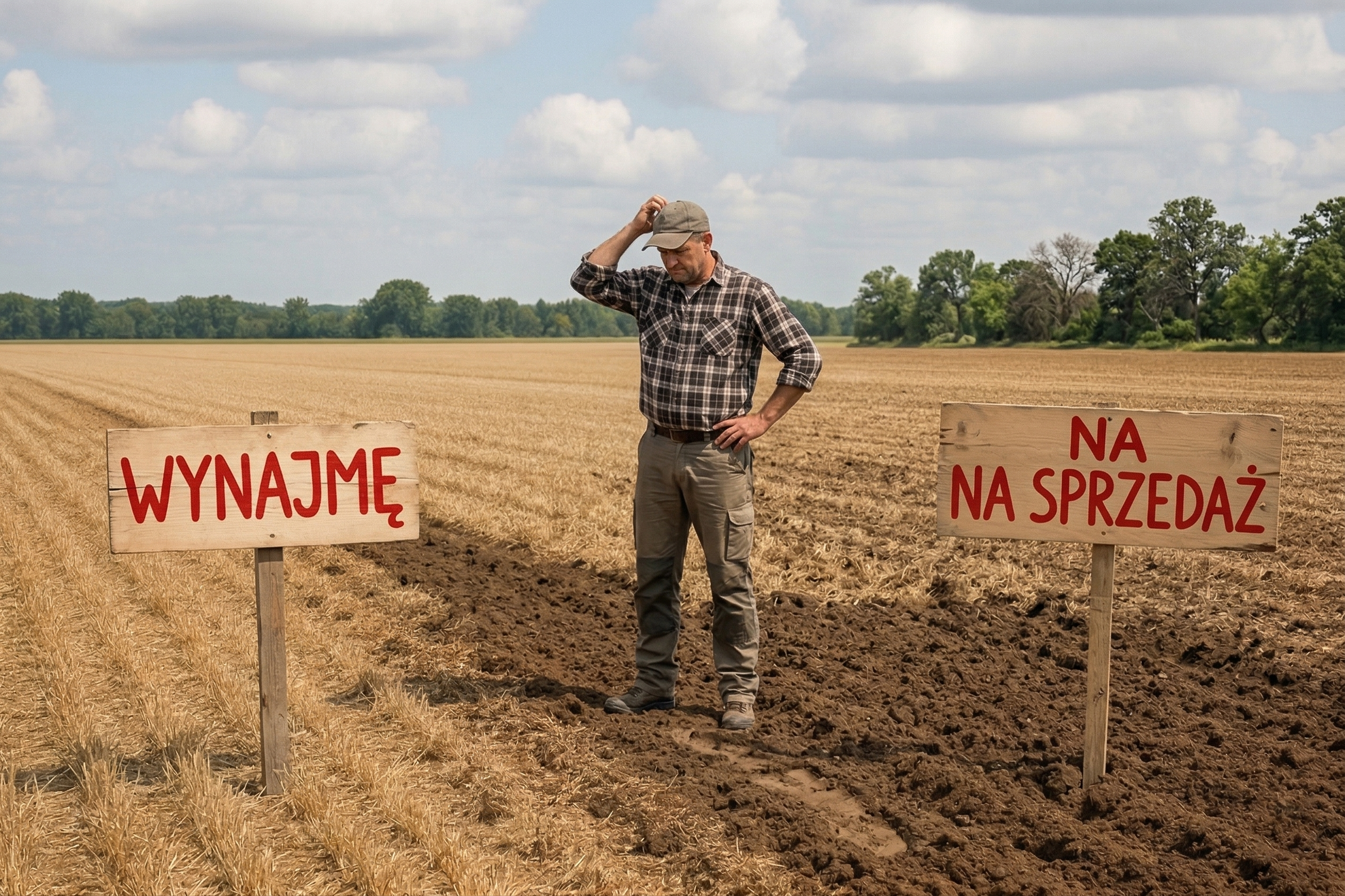 wynajem czy sprzedaż ziemi pod plantację paulowni decyzja inwestora