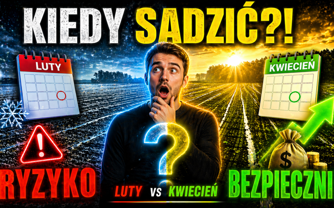 Kiedy sadzić paulownię w Polsce – marzec vs maj porównanie terminów sadzenia plantacji paulowni